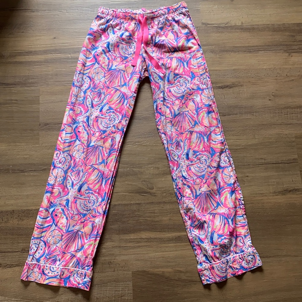 Lilly Pulitzer shell pajama pants size small